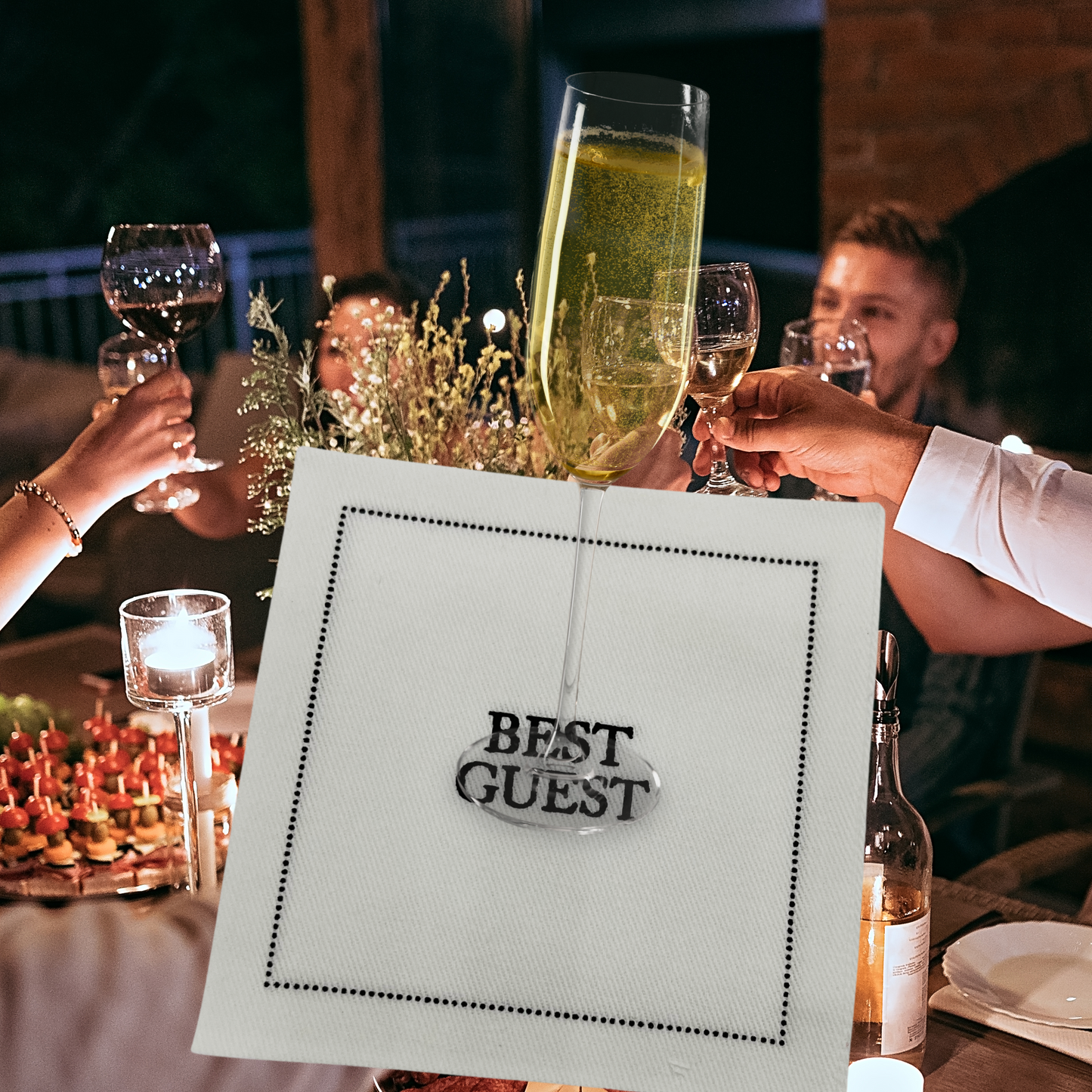 BEST GUEST Coaster